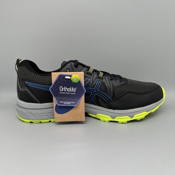 Asics Gel Venture 8 Running Shoes 1011A824 003 Black Directoire Blue Men Sz 11.5 - Picture 7 of 10